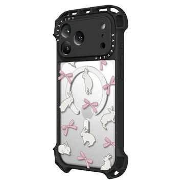 CASETiFY Ultra Bounce極強防摔 Magsafe 兼容  兔兔緞帶  iPhone 17 ProMax
