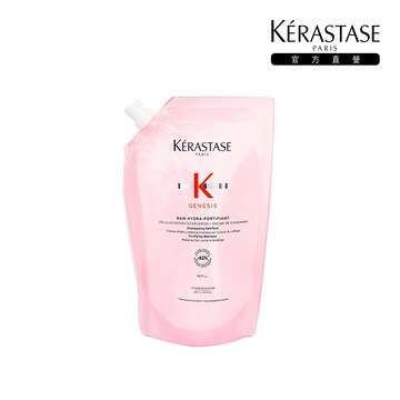 巴黎卡詩 粉漾芯生髮浴 清爽型 500ml 補充包 (洗髮精/髮膜/蓬鬆/防斷髮)｜官方旗艦店