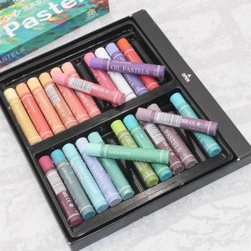 【現貨促銷價】油畫棒 油畫筆 24+1色油畫 重彩油畫筆 畫筆 油畫 油彩筆 奶油蠟筆 馬卡龍油畫棒 軟性畫筆 立體蠟筆