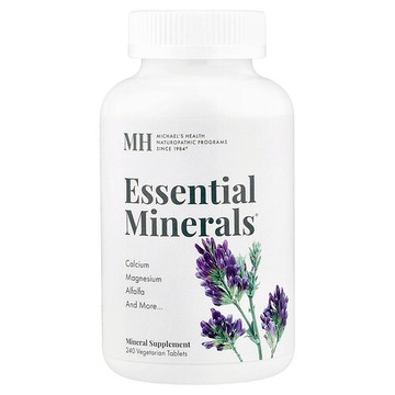 Michael's Health, 必需礦物質，240 片素食片