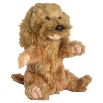 HANSA TOY 貴賓犬手偶  1個