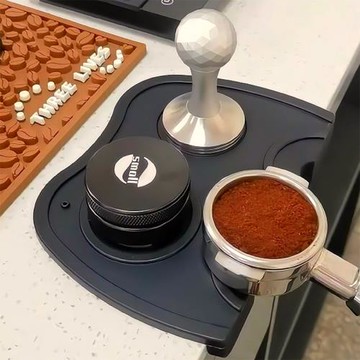 THREELIVES食品級硅膠咖啡壓粉墊耐高溫咖啡墊粉錘墊