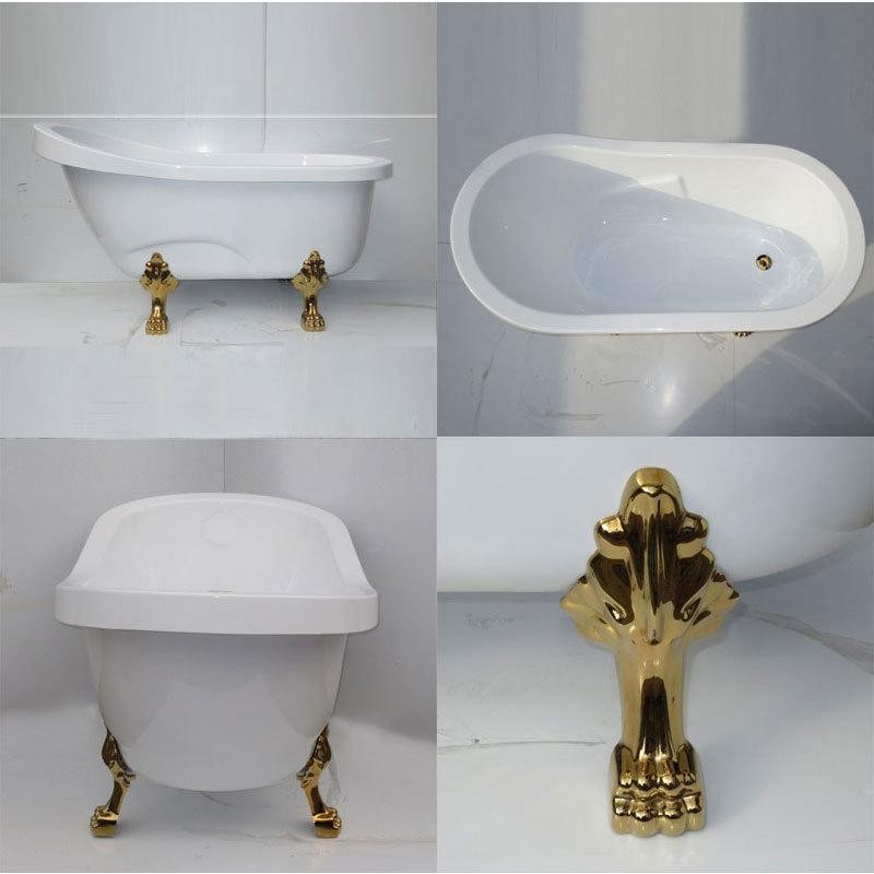 ヤ取終了8/14】≪zyt2323ジ≫ 猫脚バスタブ 樹脂製 現状品 ② 浴槽