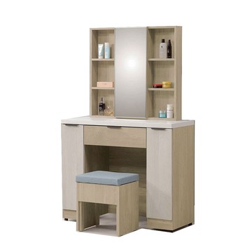 obis 庫克3.3尺開門鏡台(含椅)