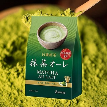 日東紅茶 皇家奶茶抹茶歐蕾沖泡飲品(96g)【小三美日】 D507634 冰抹茶牛奶 拿鐵 下午茶 熱飲 早餐
