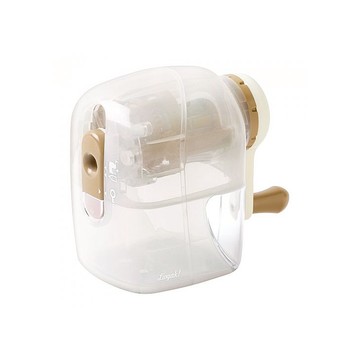 【龍品文創】SONIC LV-7633 透明自動退出筆機-白