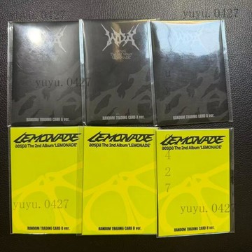 官方正版 aespa 吒 正規二快閃隨機卡 柳智敏 寧藝卓 金玟庭 吉賽爾 小卡 全新未拆 冬 柚 寧 梨