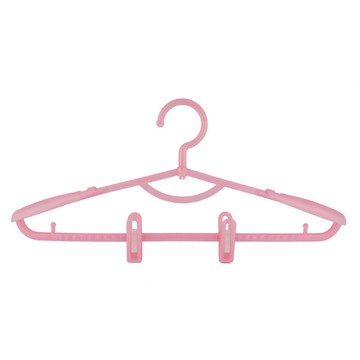 伸縮裙架-附夾(4入) 台灣製(顏色隨機)