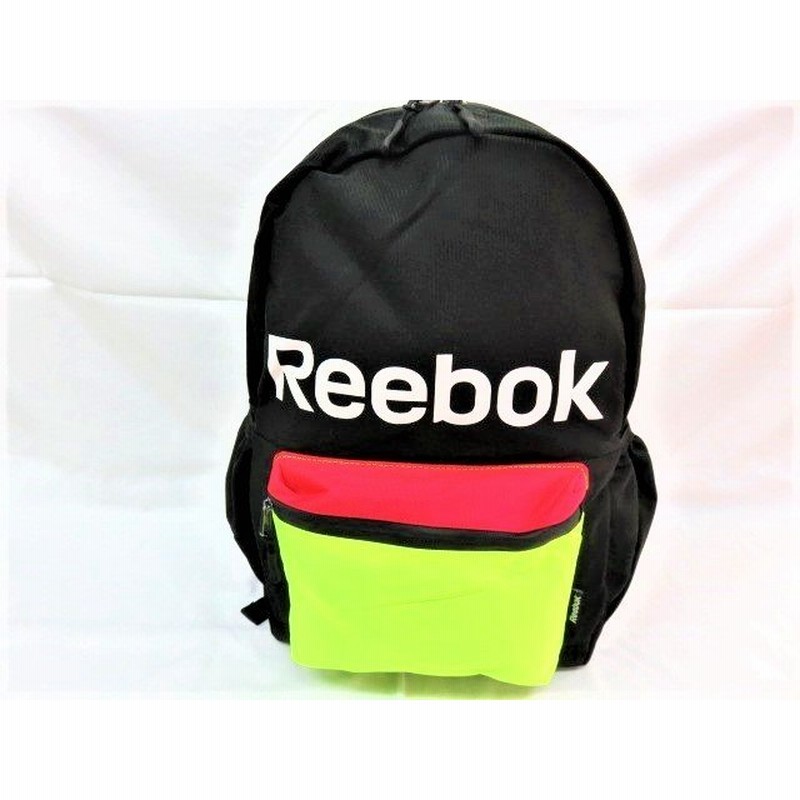 Reebok リーボック リュックサック バックパック カラフルバッグ ブランドバッグ メンズバッグ レディースバッグ ブラック イエロー 新品 通販 Lineポイント最大0 5 Get Lineショッピング