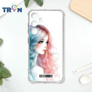 TRON 三星 A35 不愛笑的女孩 四角防摔載具殼 軟殼 手機殼