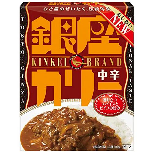 明治 銀座カリー 中辛 180g×5個