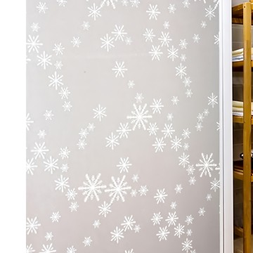 半島良品 抗UV防曬靜電貼/窗貼 4捲  200 x 45cm  雪花