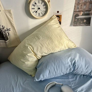 ✨限時下殺✨枕頭套の  ins純色系枕套枕頭套