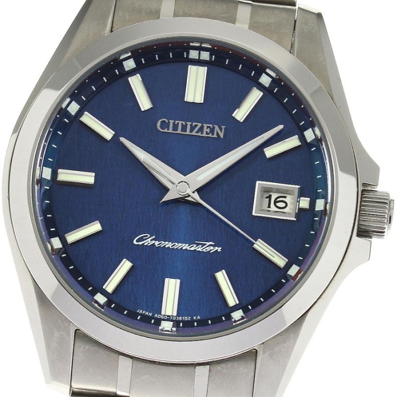 シチズン CITIZEN AQ4030-51L/A060-T024271 ザ・シチズン 土佐和紙文字盤 クォーツ メンズ 美品  箱・保証書付き_814069 | LINEブランドカタログ