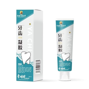 【台灣出貨】固齒牙膏 牙膏 李時珍牙齒鬆動脫敏凝膠牙膏 牙齒敏感 口臭 牙結石 牙黃 牙漬 草本萃取 呵護口腔健康 牙膏