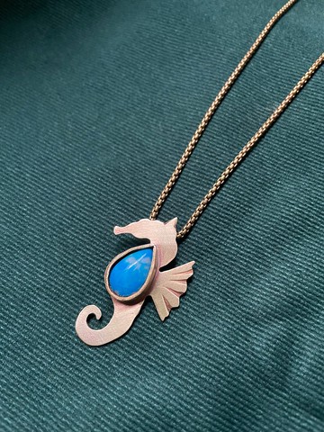 藍色信念的海馬