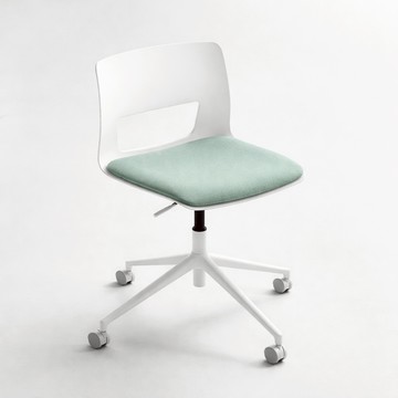 【iloom怡倫家居】Button Swivel人體工學辦公椅 滑輪型 電腦椅 椅子 辦公椅 人體工學椅