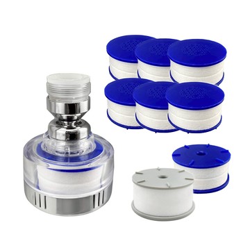 【組合】特力屋 單段濾淨導水器組(附PP濾芯x1+活性碳濾芯x1)+濾芯T20Cx6入