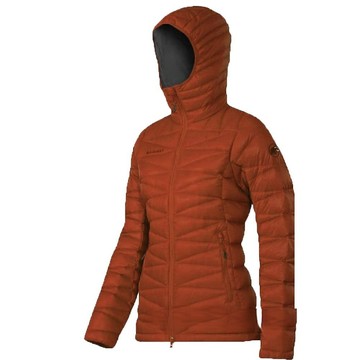 MAMMUT 女 Miva Is Hooded 可收納超輕保暖羽絨外套/1010-18500-3389 魔力紅