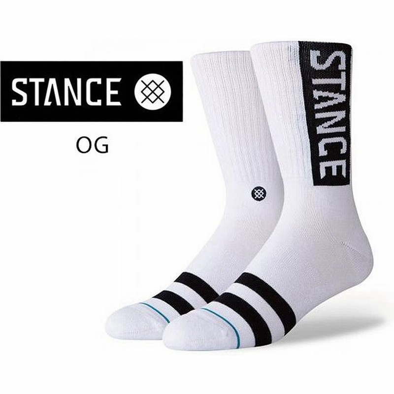 スタンスソックス Stance Og White M556d17ogg Wht ホワイト 白 靴下 メンズ ハイソックス 通販 Lineポイント最大get Lineショッピング