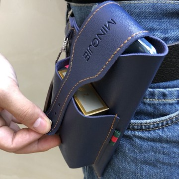 手機腰包工地腰帶包手機套豎款包便攜中老年收納戶外干活腰間包