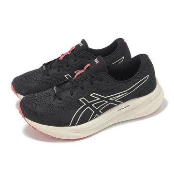 Asics 慢跑鞋 GEL-Pulse 15 GTX 女鞋 黑 米 防水 緩震 路跑 運動鞋 亞瑟士 1012B592003