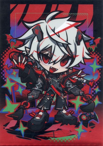 葛葉(迷你)A4金屬透明文件ver.B NIJISANJI Battle Mode Type:Kuzuha&Ibrahim虛擬YouTuber