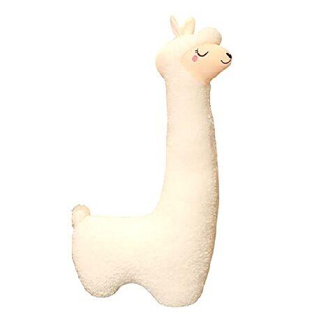 JZENZERO Super Cute Llama Body Pillow, Fluffy Alpaca Snuggle Buddy