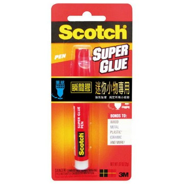 【史代新文具】3M AD126-P 2g 迷你小物專用瞬間膠 液狀
