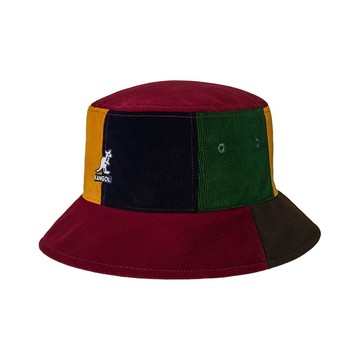 KANGOL CONTRAST 拼色漁夫帽 紅色  秋冬款 燈芯絨 漁夫帽 平頂漁夫帽 熱銷款 百搭帽款