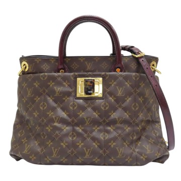 【二手名牌BRAND OFF】LOUIS VUITTON LV 路易威登【再降價】棕色 原花 帆布 Exotic GM Tote 兩用包 M40401