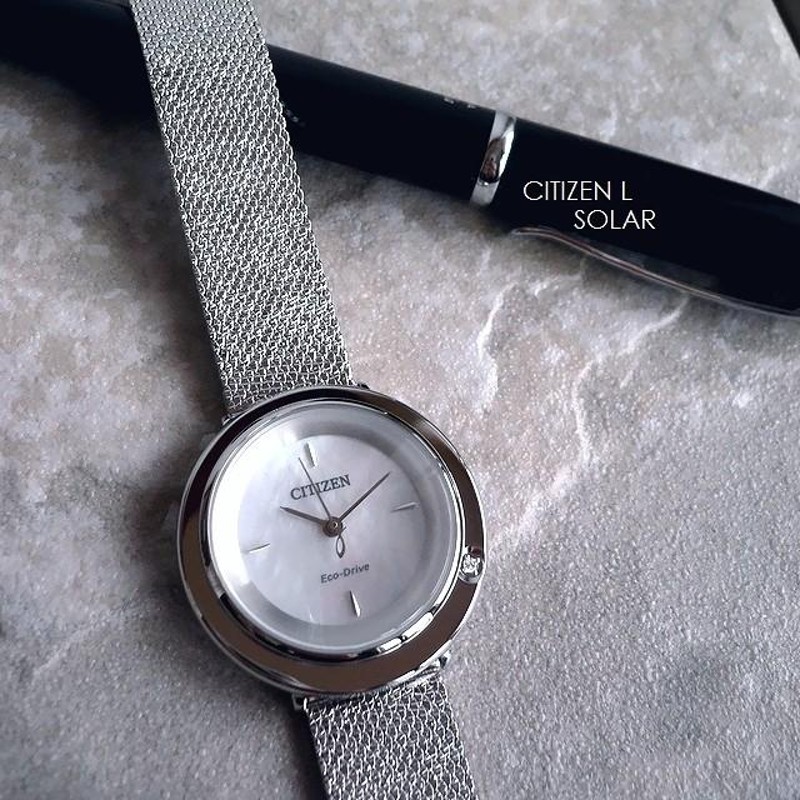 ノベルティ CITIZEN L Ambiluna シチズン エル アンビュリナ メッシュ