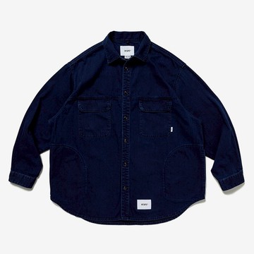 【日貨代購CITY】2023SS WTAPS WCPO LS COTTON DENIM 寬版 牛仔 襯衫 2色 現貨