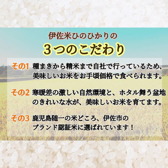 迫田興産 伊佐米ひのひかり 精米 5kg メーカー直送　代引 同梱不可