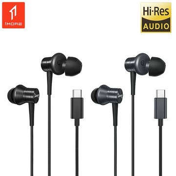 【1MORE】活塞有線耳機 Type-C版 / P20黑色