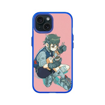 iPhone 15 Clear 激光藍 - Davey Perkins - 休息時間