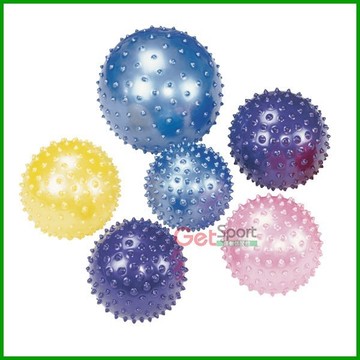 顆粒瑜珈小球(贈充氣筒/20公分/30公分/指壓按摩球/韻律小球/彈力球/刺球/GetSport)