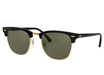 RAY BAN CLUBMASTER 偏光太陽眼鏡 RB3016 901/58 51mm 黑眉框偏光鏡片 公司貨