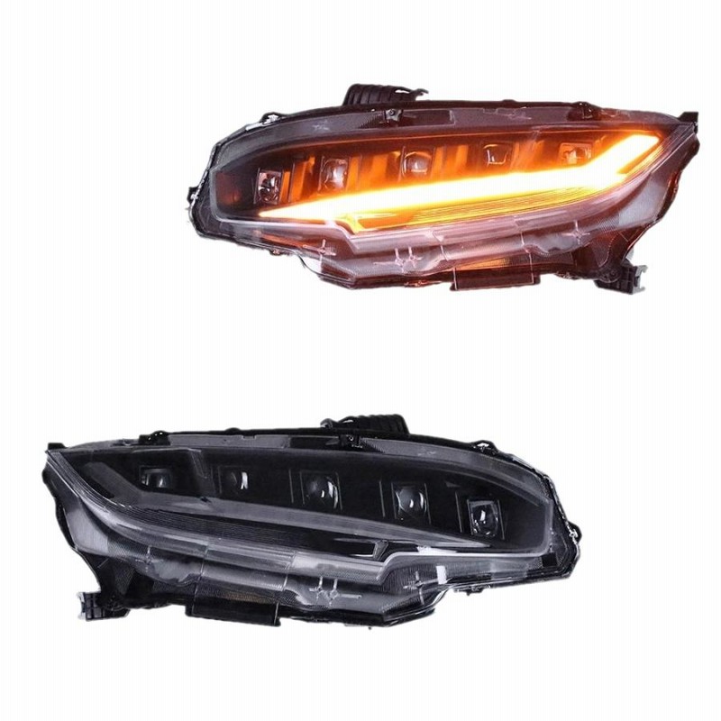 シビック FK8 FK7 FC1 LED ヘッドライト 左右 ヘッドランプ