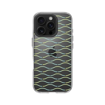 iPhone 16 Pro Clear 透明 - Ocean Collection: Let's Sea 海洋系列：一路向海 - 海波交響（魚游）