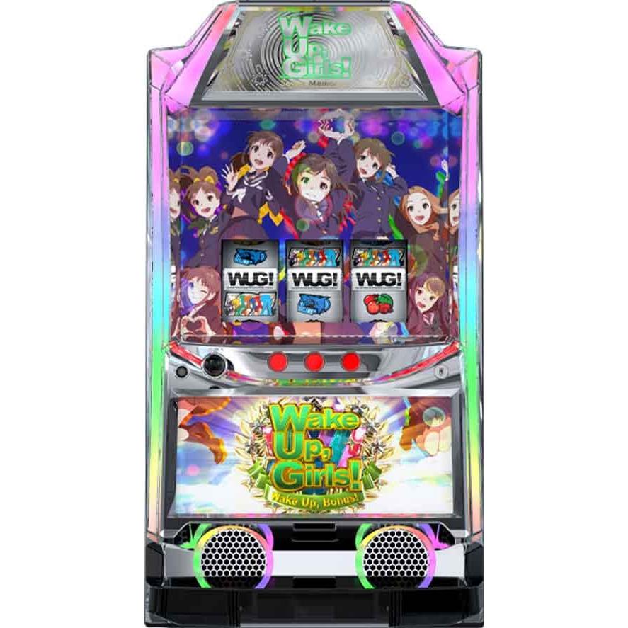 パチスロ Wake Up, Girls!Seven Memories(S Wake Up，Girls！NC) コイン不要機＆ゲーム数カウンターセット 中古パチスロ実機 ネット