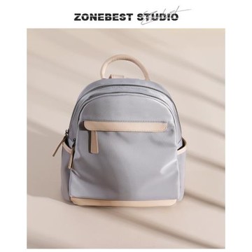 雙肩包女2025新款韓版日系簡約時尚牛津帆布大容量多隔層學生背包