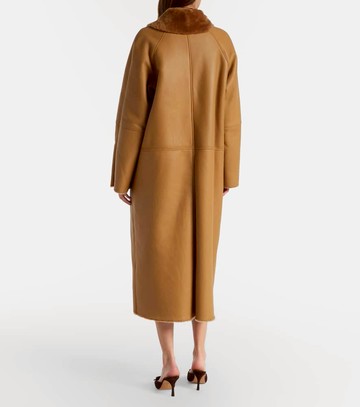 Dorothee Schumacher Soft Touch shearling-lined leather coat