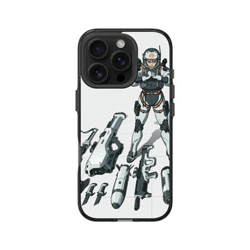 iPhone 16 Pro Clear 酷墨灰 - Davey Perkins - 整裝待發