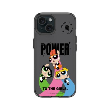 iPhone 15 Clear 酷墨灰 - The Powerpuff Girls 飛天小女警 - 女孩的力量