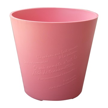 日式彩盆/花盆/盆栽 4.5吋  粉色  1個