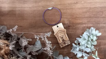 【可客製】招苗條 - 擋肥胖 / 雙面 / 祈福神社吊飾 / 安心出貨