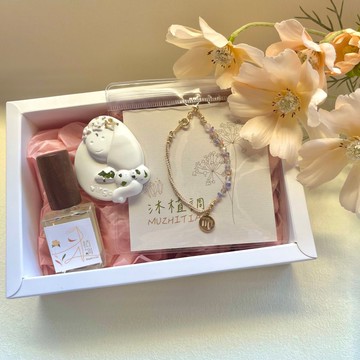 沐植調 星座能量系列  星穗心語 晶礦手鏈 處女座療癒三件組