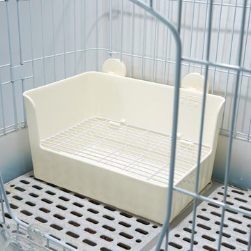 加高兔廁所防噴尿便盆尿盆寵物兔垂耳龍貓侏儒兔易拆卸 幸福驛站