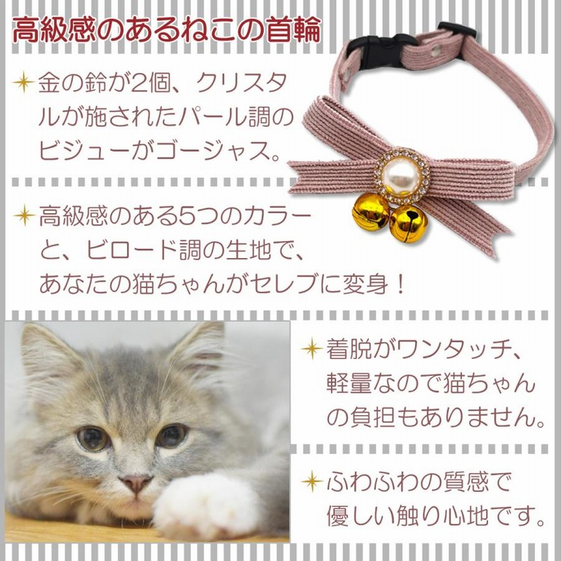 商品追加値下げ在庫復活 猫首輪 ペティオ Mieze ５点セット